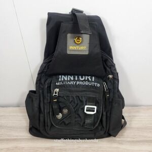 Innturt Tactical Men's Sling Chest Shoulder Hiking Travel‎ Bag Mini Backpack